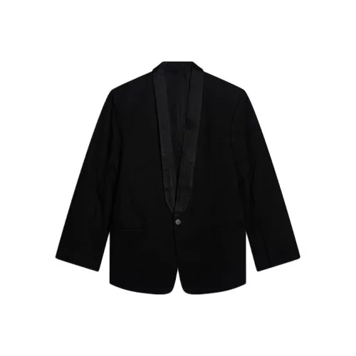 Balenciaga FW21 Rental Tuxedo Бизнес Костюм Пальто Женские Черный