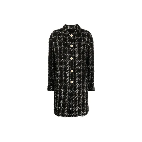 Giambattista Vall Черное Женское Пальто