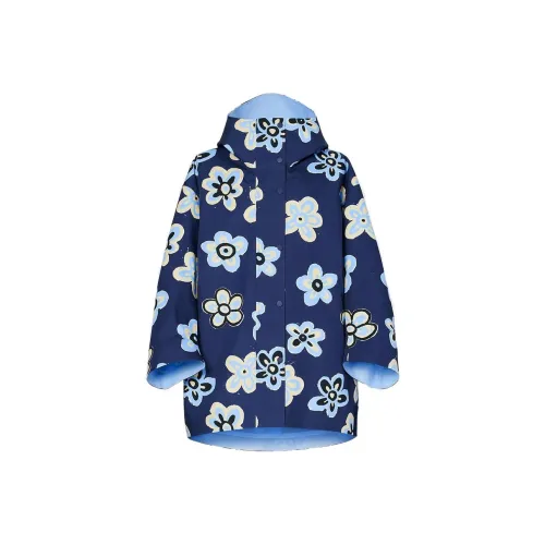 UNIQLO MARNI Co Бренд Куртка Женская Темно-синяя