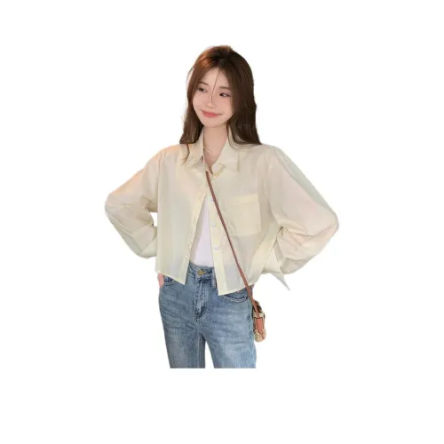 Flowers in water Женские Рубашки