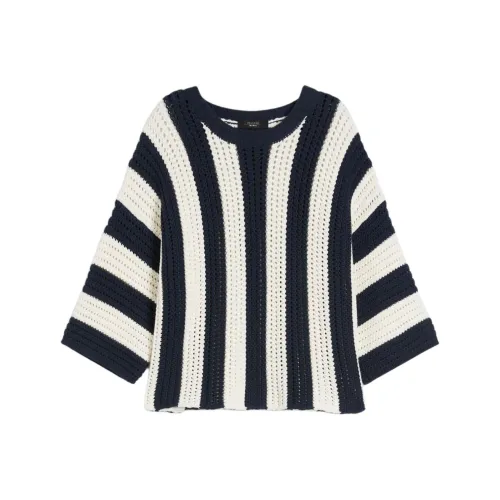 WEEKEND MaxMara Морской синий Женские Трикотаж