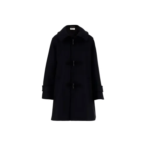 SAINT LAURENT FW23 Пальто Женское Черное