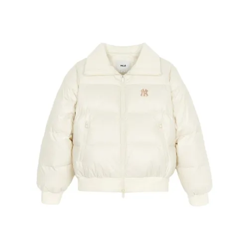 MLB New York Yankees Down Jacket Women's Ecru