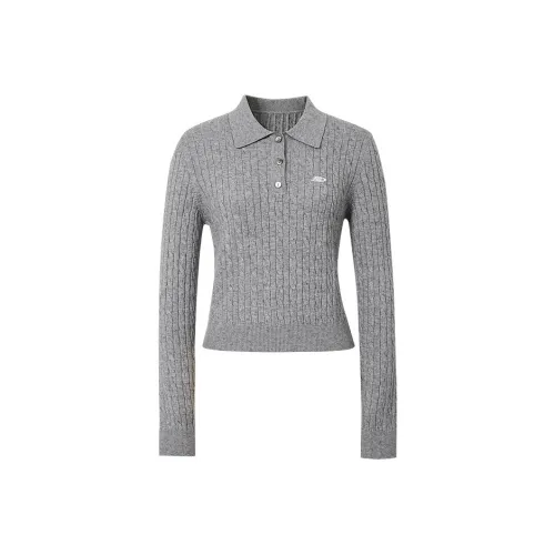 Hopeshow Трикотаж Женский Дымчатый Серый