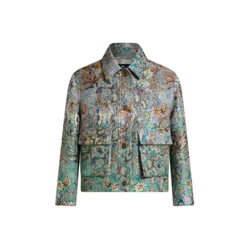 ETRO Светло-синие Женские Куртки