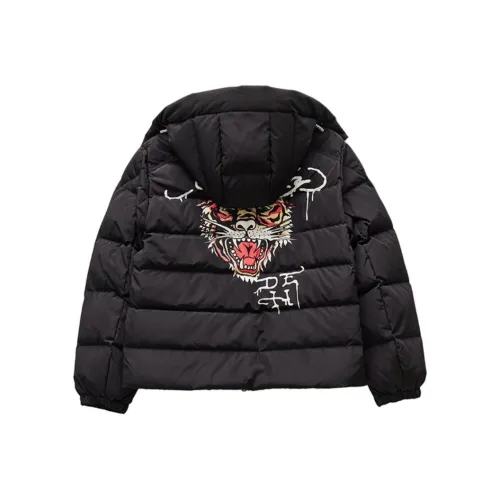 Ed Hardy Черные Женские Пуховики