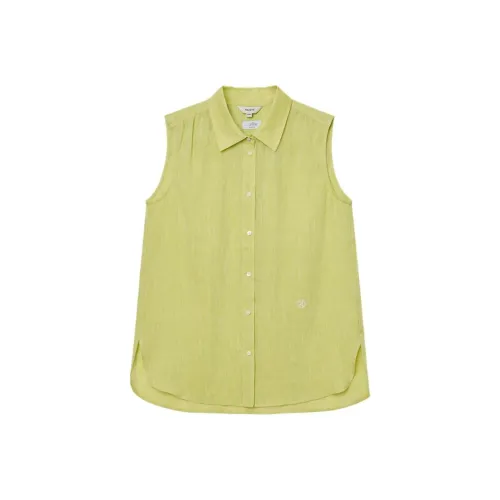 HAZZYS Рубашка Женская Светло-Желтая