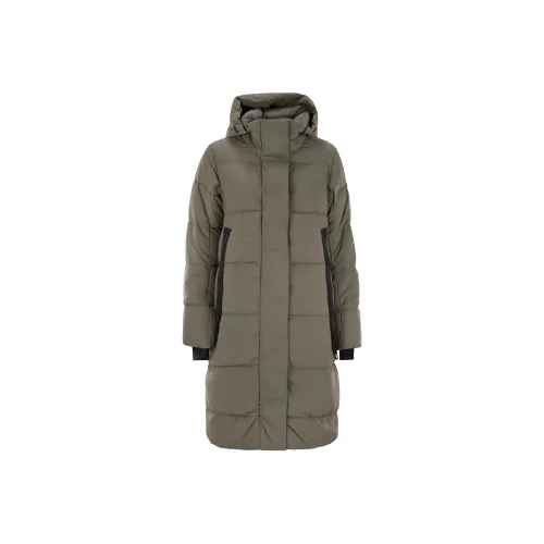 Canada Goose пуховик PARKA пальто женские шалфейно-зеленый