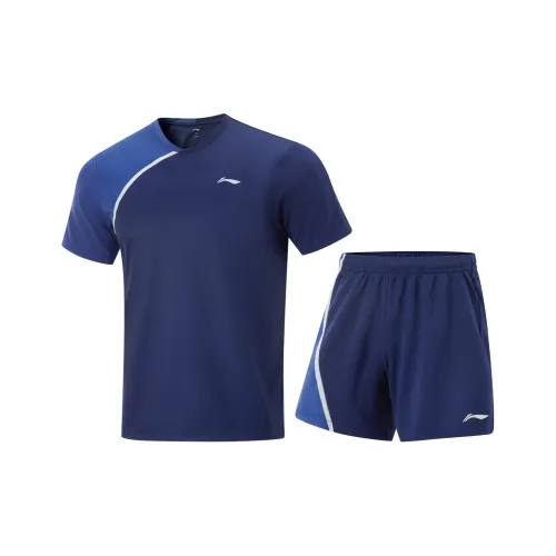 LINING Повседневная спортивная одежда Мужская Синяя