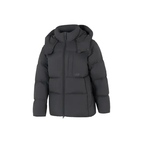 New Balance совместный бренд Пуховик Женские Черный