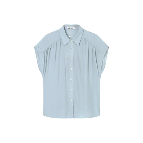 JESSYLINE Рубашка Женская Светло-Синяя