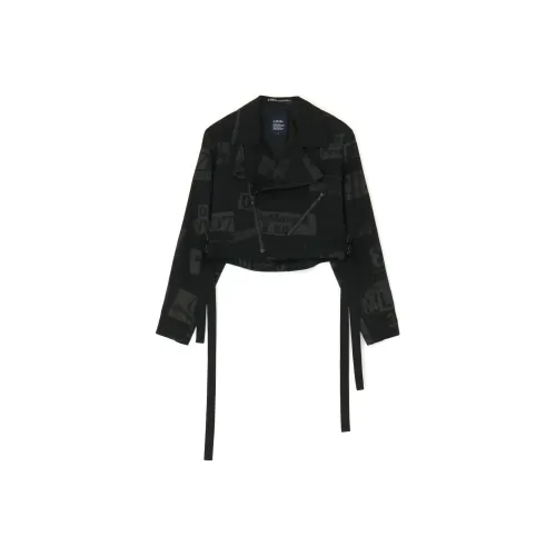 Yohji Yamamoto Черные Женские Куртки