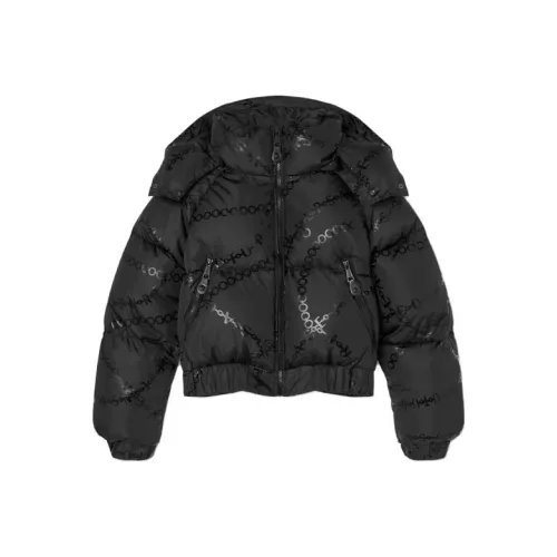 VERSACE JEANS COUTURE FW23 Пуховик Женский Черный