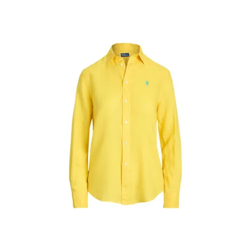Polo Ralph Lauren Желтые Женские Рубашки