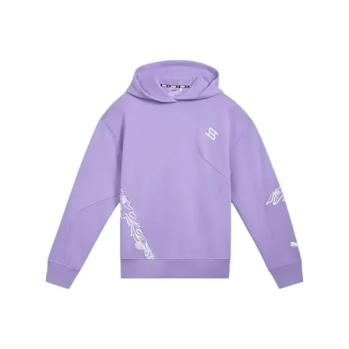 PUMA STEWIE x CITY OF LOVE Городской OF LOVE Толстовка Женская Лаванда Alert