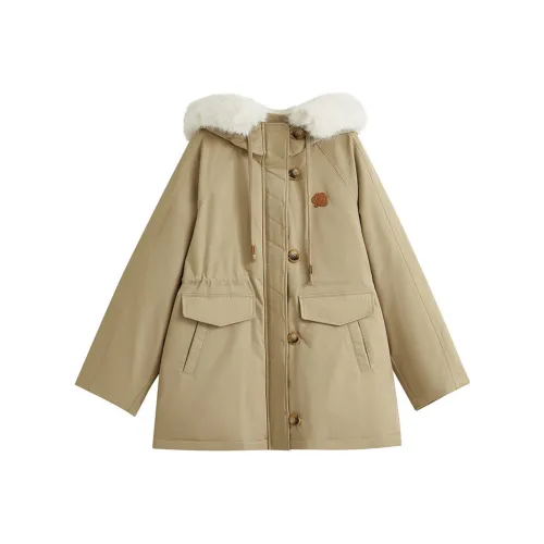 Inman Khaki Женские Пуховики