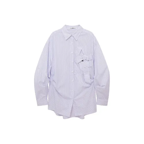 D'zzit Рубашка Женская Светло-фиолетовая