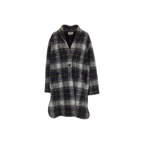 ISABEL MARANT ETOILE Угольно-серый Женское пальто