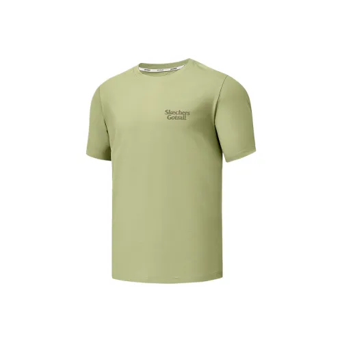Skechers Comfort Sports Series T-Shirt Унисекс Зеленый цвет увядшей травы
