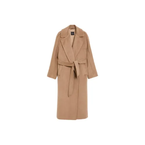 WEEKEND MaxMara Верблюжий Женское Пальто
