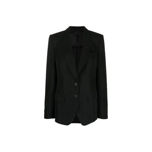 TF FW21 Бизнес-костюм Пальто Женское Черное