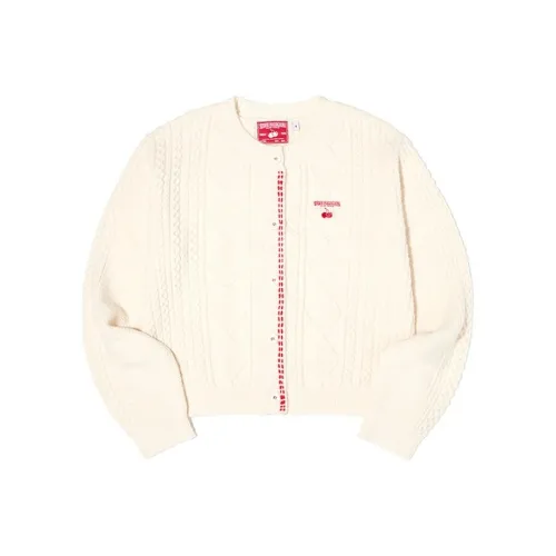 KIRSH X TRUERELIGION Коллаборация SS24 Трикотаж Женский Айвори