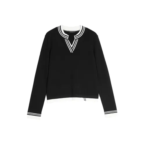 ELLE Черный Женский Трикотаж