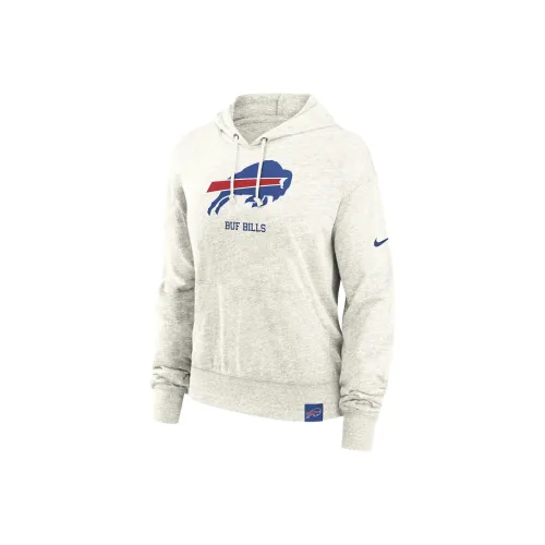 Nike x NFL Buffalo Bills Спортивный зал Винтаж Толстовка Женская Кремовая