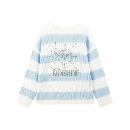 LEDIN x QIXIANSHENGMIAOXIAOJIE LIANMINGKUAN Трикотаж Женский Ледяной росистый синий