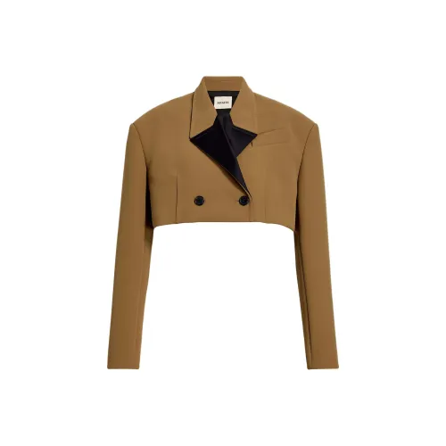 KHAITE Nando Куртка Куртки Пальто Женские Бронза Бронза