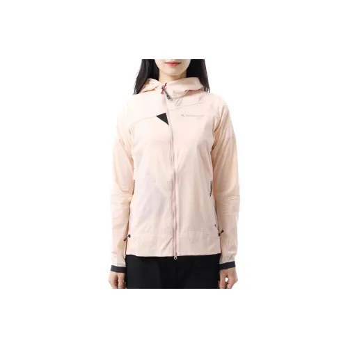 KLATTERMUSEN Nal Куртки и Пальто Женские Кремовый Розовый