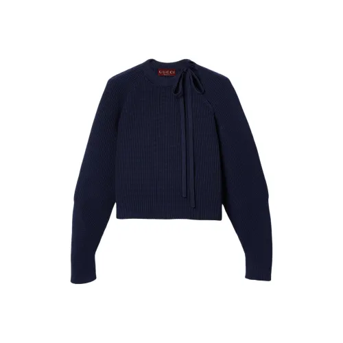 GUCCI SS24 Трикотаж Женский Темно-синий