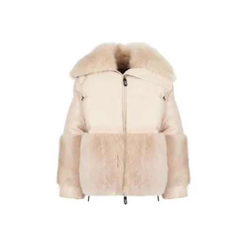 AMANI Пуховик Женский Бежевый