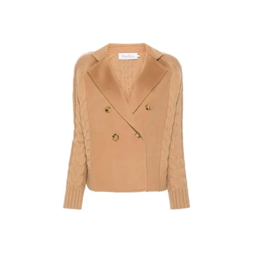 MaxMara Куртки и Пальто Женские Хаки