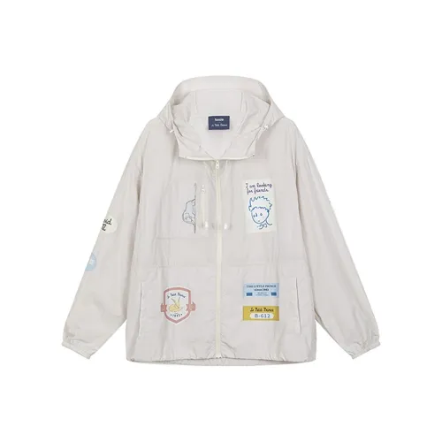 Bosieagender X The Little Prince Дышащая одежда с защитой от ультрафиолета унисекс хаки