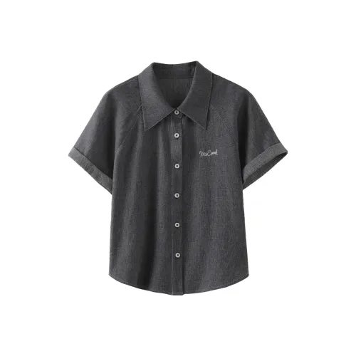 Miss Chipmunk Рубашка Женская Синяя