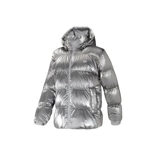 Adidas Пуховик Женские Серый