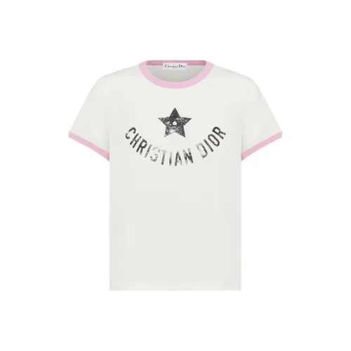 DIOR DIORIVIERA Белый Женские T-рубашки