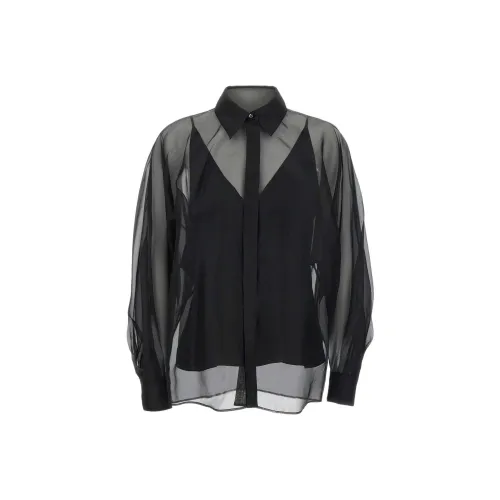 MaxMara Studio Рубашка Женская Черная