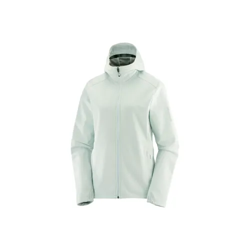 SALOMON Gore Te SS25 NFINIUM™ WINDSTOPPER Куртка Женская Пыльно-Синий