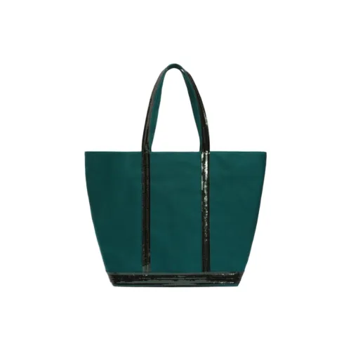 Vanessa Bruno Хлопок Тоут Сумка Сумка для покупок Сумка среднего размера Женская Темно-зеленый