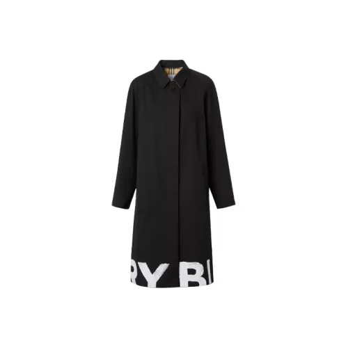 Burberry Черное Женское Пальто