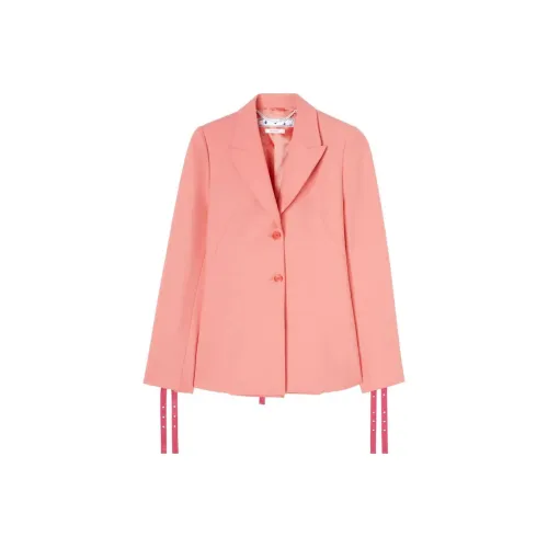 Off Белый и оранжевый Женские офисные костюмы