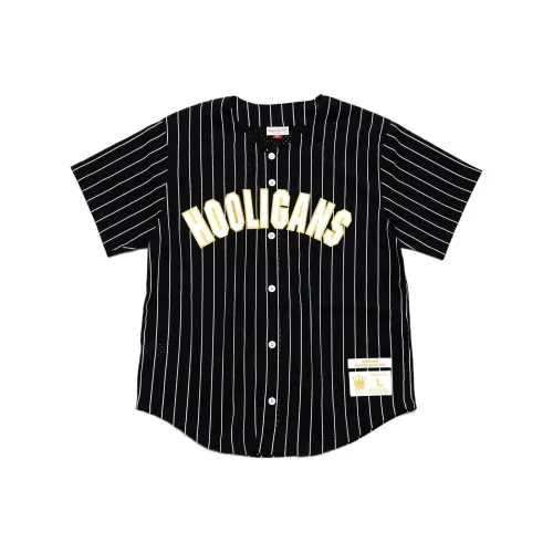 MITCHELL NESS BRUNO MARS Hooligans Сетка BP 24K Рубашка Унисекс Черный