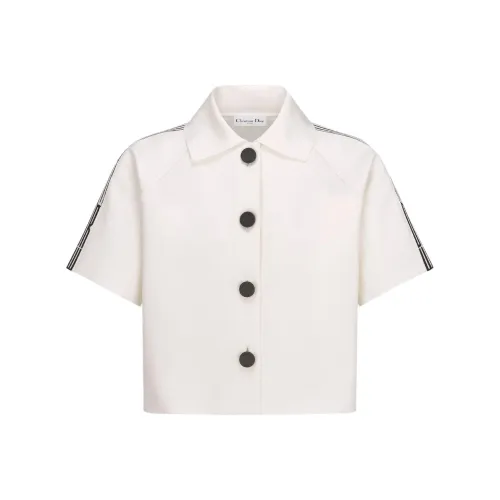 DIOR Куртки и Пальто Женские Экрю