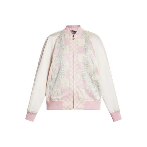 VERSACE Куртки и Пальто Женские Светло-Розовые