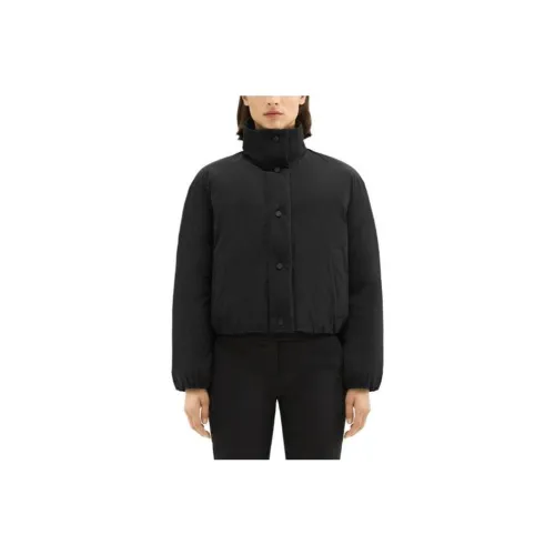 THEORY FW23 Пуховик Женский Черный