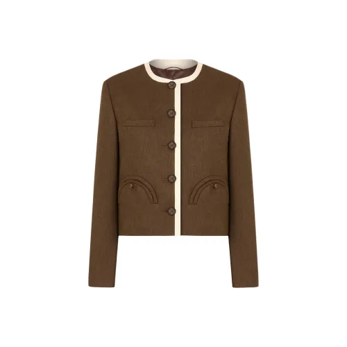 BLAZE Milano SS25 Куртки и Пальто Женские Коричневый