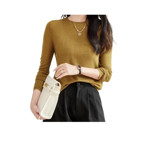 Emodues Маринованный зеленый Женская трикотажная одежда