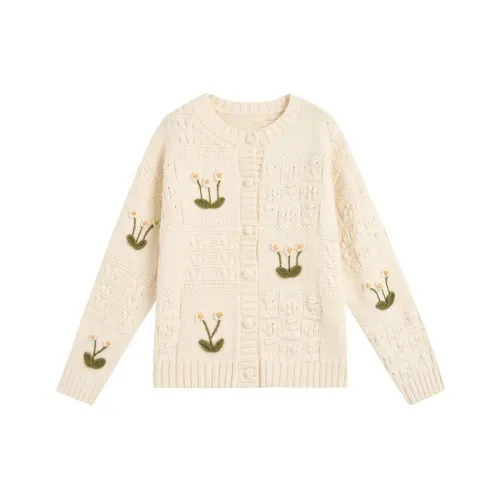 ZIHAN Трикотаж Женский Бежевый Золото